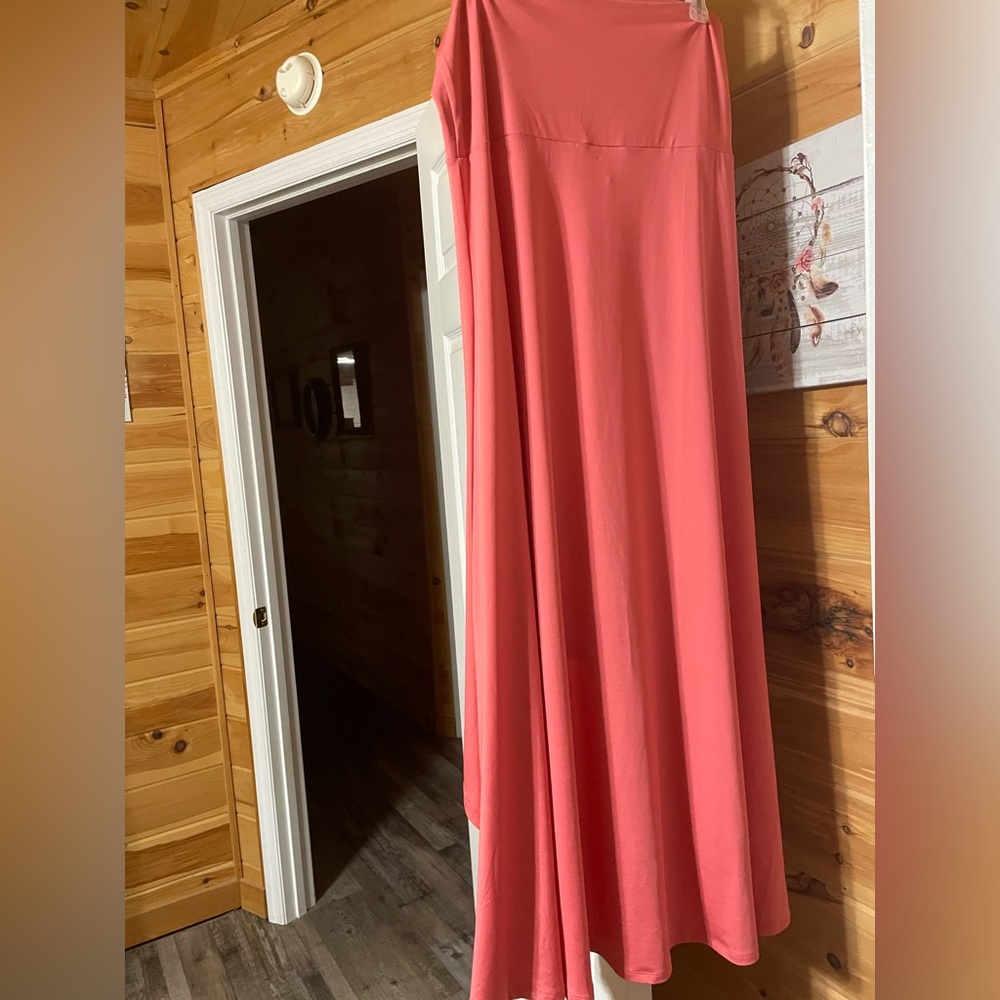 Euc lularoe large Olivia high low maxi